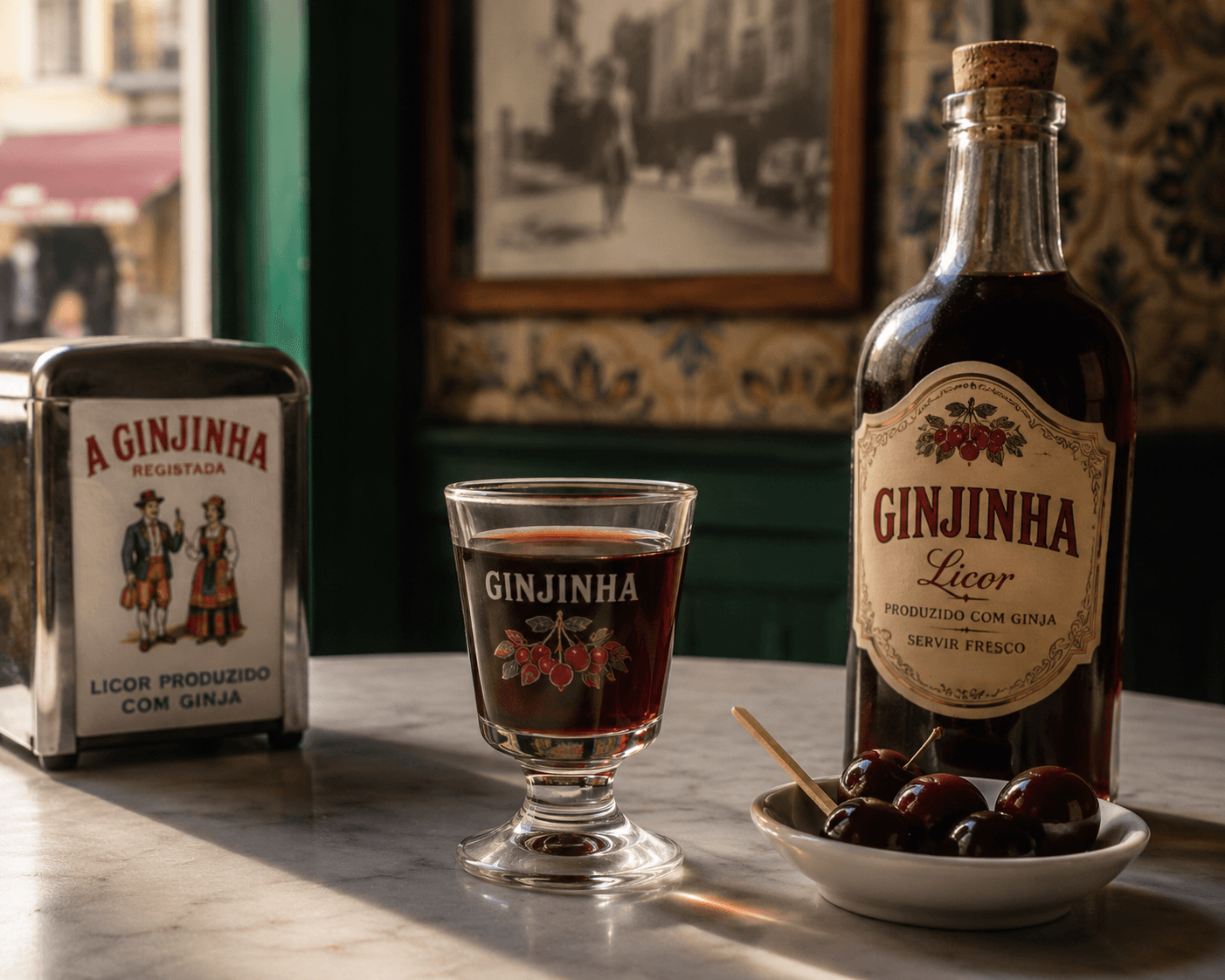 Portuguese Wines And Traditional Drinks